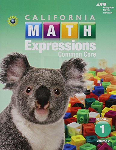 Stock image for Houghton Mifflin Harcourt Math Expressions: Student Activity Book (softcover), Volume 2 Grade 1 2015 for sale by SecondSale