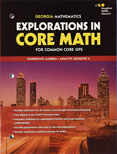 9780544237209: Holt McDougal Accelerated Coordinate Algebra/Analytic Geometry a: Student Workbook Coordinate Algebra/Analytic Geometry a
