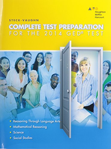 9780544252349: Steck-Vaughn Complete Test Preparation for the GED Test 2014