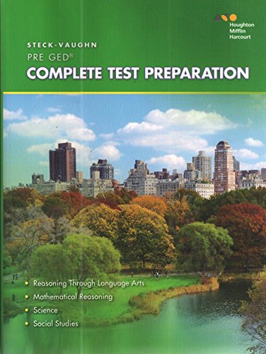 Imagen de archivo de Steck-Vaughn Pre GED Complete Test Preparation a la venta por GF Books, Inc.