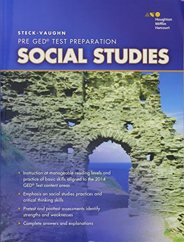 Beispielbild fr Steck-Vaughn Pre-Ged: 2014 Social Studies ; 9780544253513 ; 0544253515 zum Verkauf von APlus Textbooks