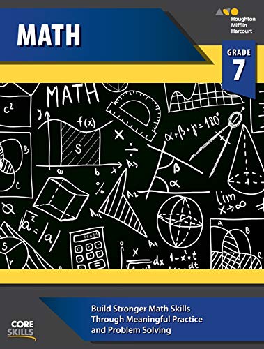 9780544268258: Steck-Vaughn Core Skills Mathematics: Workbook Grade 7