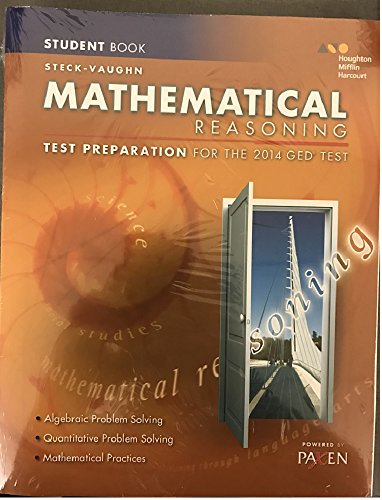 Steck-Vaughn GED Test Preparation Mathematical Reasoning Bundle (9780544273542) by Steck-Vaughn