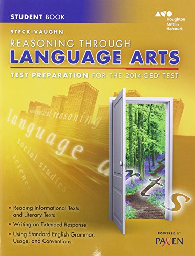 Stock image for Steck-Vaughn Reasoning Through Language Arts: Test Preparation for the 2014 Ged Test for sale by Campbell Bookstore