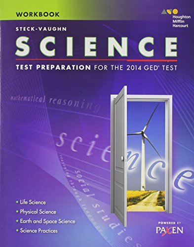 Imagen de archivo de Steck-Vaughn Science Test Preparation for the 2014 GED Test a la venta por Big River Books