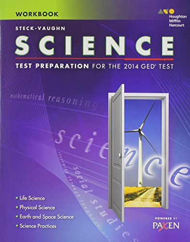 Stock image for Steck-Vaughn GED: Test Preparation Student Workbook Science for sale by ThriftBooks-Atlanta