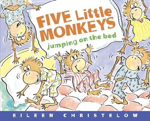 9780544283299: Five Little Monkeys Jumping on the Bed 25th Anniversary Edition