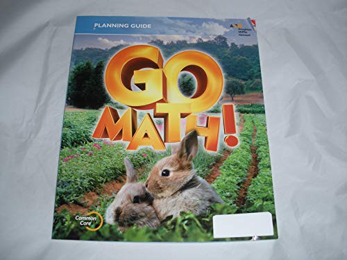 Beispielbild fr Go Math! Grade K Planning Guide (Common Core) (Grade K) zum Verkauf von Better World Books