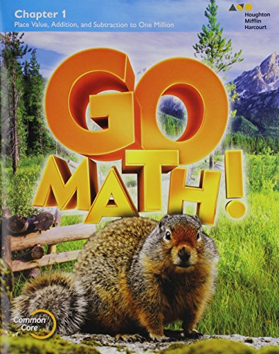Imagen de archivo de Go Math! : Student Edition Chapter 1 Grade 4 2015 a la venta por Better World Books