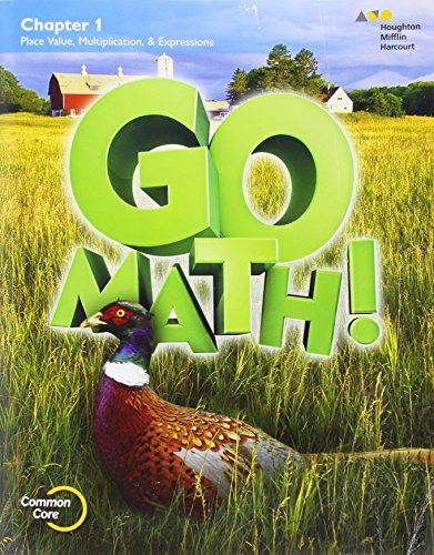 Imagen de archivo de Go Math! : Student Edition Chapter 1 Grade 5 2015 a la venta por Better World Books