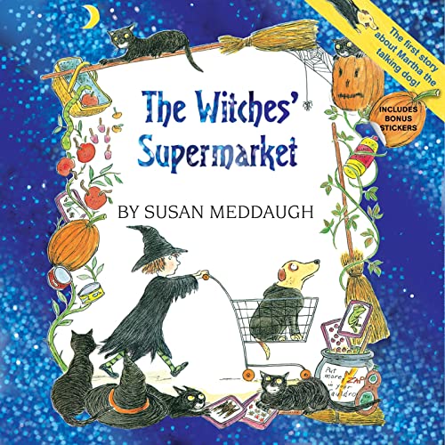 9780544323582: The Witches' Supermarket (8x8 with stickers) (Martha Speaks)