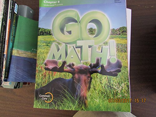 Stock image for Go Math! : Student Edition Chapter 8 Grade 3 2015 for sale by Better World Books