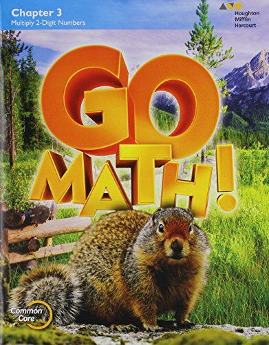 Imagen de archivo de Go Math! : Student Edition Chapter 3 Grade 4 2015 a la venta por Better World Books: West