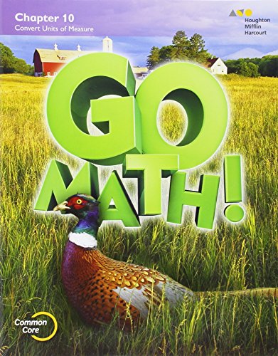 Stock image for Go Math!: Student Edition Chapter 10 Grade 5 2015 for sale by SecondSale