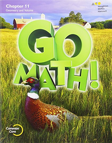 Imagen de archivo de Go Math!: Student Edition Chapter 11 Grade 5 2015 a la venta por SecondSale