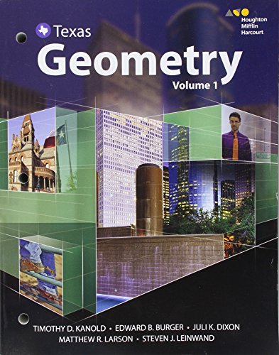 Beispielbild fr Hmh Geometry: Interactive Edition Bundle 2016, Texas Edition: Vol 1-2 zum Verkauf von Revaluation Books