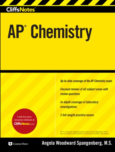 Stock image for CliffsNotes AP Chemistry (CliffsNotes (Paperback)) for sale by SecondSale