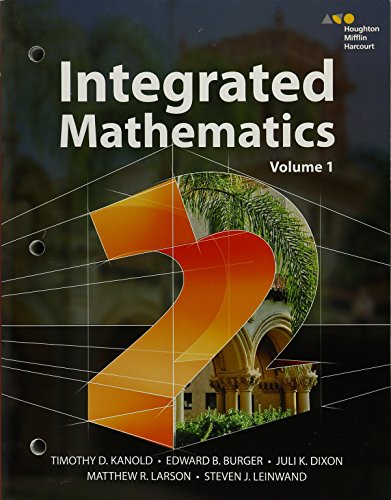 Imagen de archivo de Hmh Integrated Math 2: Interactive Student Edition Volume 1 (Consumable) 2015 a la venta por Your Online Bookstore