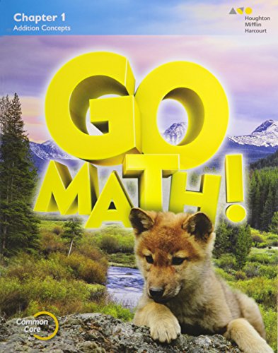 9780544390126: Go Math!: Multi-Volume Student Edition Bundle Grade 1 2015: Chapters 1-12, Student Resources, Common Core