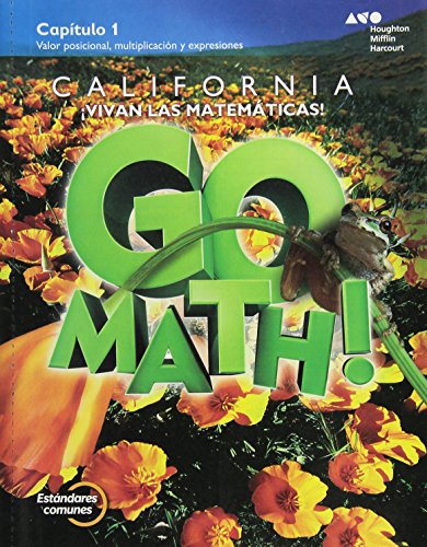 9780544397132: Go Math! Spanish: Multi-Volume Student Edition Set Grade 5 2015: California Edition