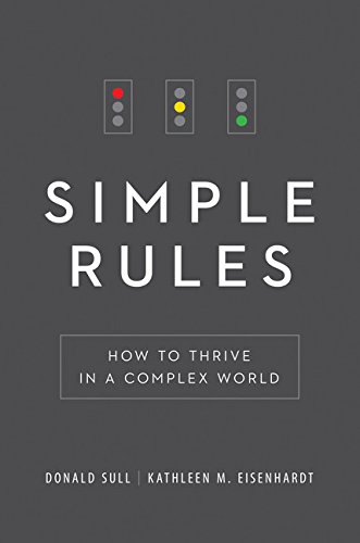 Imagen de archivo de Simple Rules: How to Thrive in a Complex World a la venta por SecondSale