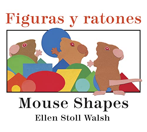 Stock image for Figuras y ratones / Mouse Shapes bilingual board book (Spanish and English Edition) for sale by SecondSale