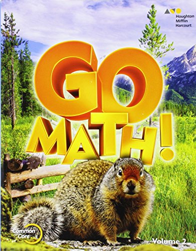 Imagen de archivo de Go Math! : Student Edition Volume 2 Grade 4 2015 a la venta por Better World Books