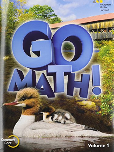 Stock image for HMH Go Math! Grade 2, Volumes 1 And 2, Common Core: Consumable Student Bundled Soft Work Text Editions: Original Wraps (2015 Copyright) for sale by ~Bookworksonline~