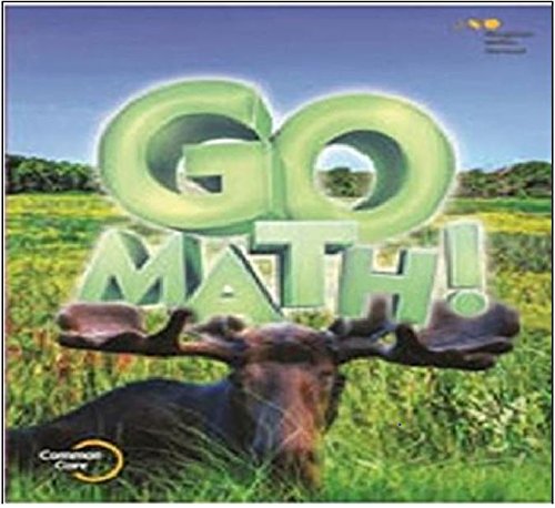 Stock image for HMH Go Math! Grade 3, Common Core: Student Soft Texts Set Of Two, Volumes 1-2: Original Factory Wraps (2015 Copyright) for sale by ~Bookworksonline~