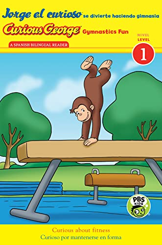 Imagen de archivo de Jorge el curioso se divierte haciendo gimnasia/Curious George Gymnastics Fun bilingual (CGTV Reader) (Spanish and English Edition) a la venta por SecondSale