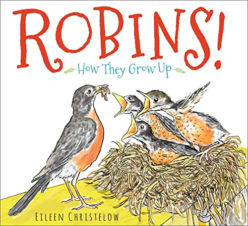 Stock image for Robins!: How They Grow Up for sale by Hafa Adai Books