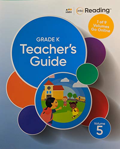 Stock image for HMH into Reading, Grade K, Volume 5: Teacher's Guide With Annotated Answers (2020 Copyright) for sale by ~Bookworksonline~