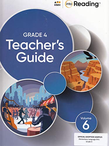 Imagen de archivo de 2020 Into Reading Teacher's Guide Volume 6 V1 Grade 4 a la venta por Walker Bookstore (Mark My Words LLC)