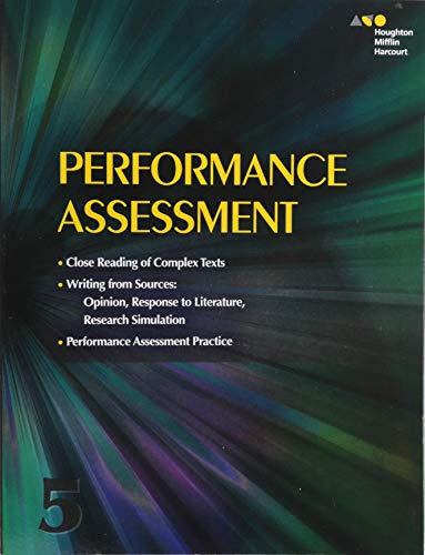 Imagen de archivo de Performance Task Assessment Student Grade 5 (Journeys) a la venta por SecondSale