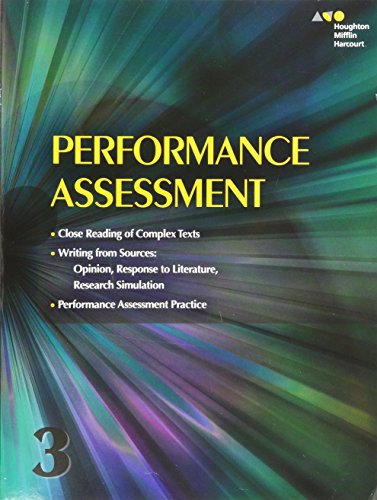 9780544465206: Journeys: Performance Task Assessment Student Grade 3