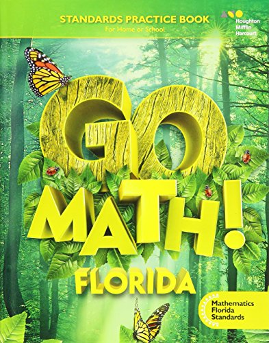 Stock image for Go Math!: MAFS Student Standards Practice Book Grade 1 for sale by SecondSale