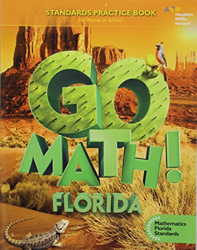 Imagen de archivo de MAFS Student Standards Practice Book Grade 5 (Go Math!) a la venta por Gulf Coast Books