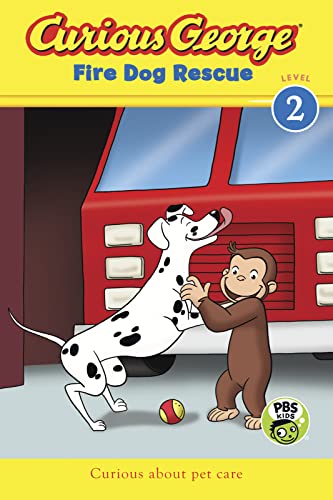 Stock image for Curious George Fire Dog Rescue (CGTV Reader) for sale by Books Puddle