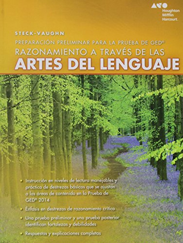 Beispielbild fr Steck-Vaughn Pre GED, Spanish: Workbook Reasoning Through Language Arts Reading (Spanish Edition) zum Verkauf von kelseyskorner