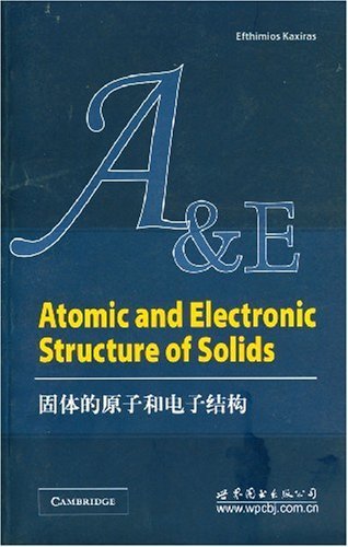 9780544523395: Atomic and Electronic Structure of Solids