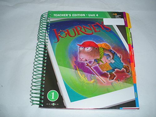 Imagen de archivo de 2017 Journeys Teacher Edition Volume 4 Grade 1 a la venta por Walker Bookstore (Mark My Words LLC)