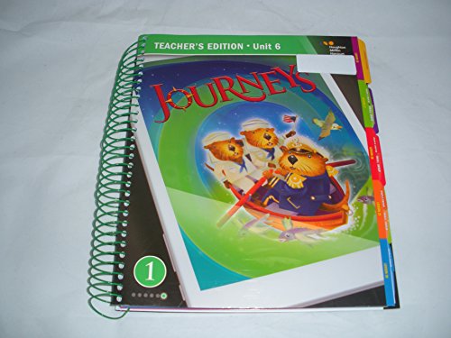 Stock image for Journeys Teacher's Edition Unit 6 Grade 1 for sale by 369 Bookstore