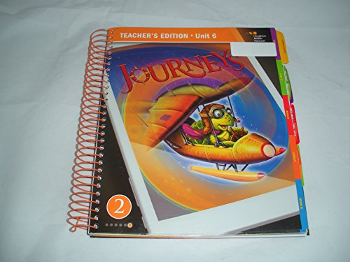 Imagen de archivo de Journeys Teacher's Edition Unit 6 Grade 2 a la venta por TextbookRush