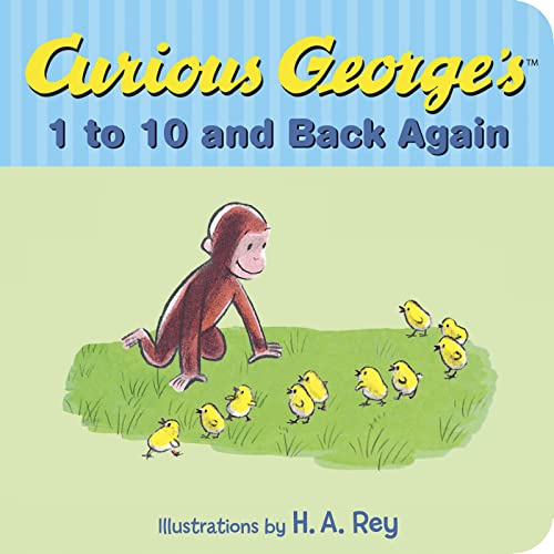 Imagen de archivo de Curious George s 1 to 10 and Back Again Format: BoardBook a la venta por INDOO