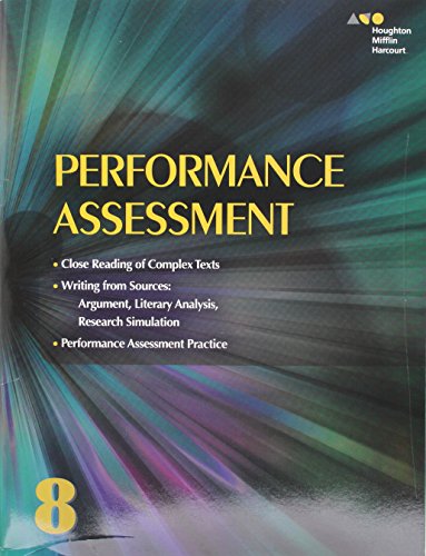 Stock image for Collections : Performance Assessment Student Edition Grade 8 for sale by Better World Books