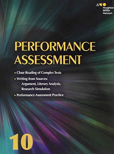 Beispielbild fr Collections Performance Assessment Student Edition Grade 10 zum Verkauf von Alliance Book Services