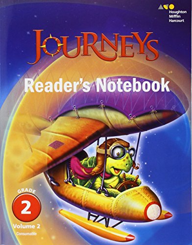Beispielbild fr Journeys Reader's Notebook Volume 2 Grade 2 zum Verkauf von Alliance Book Services