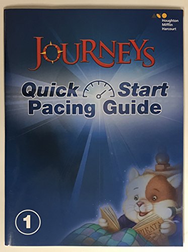 9780544592919: Journeys Quick Start Pacing Guide, Grade 1