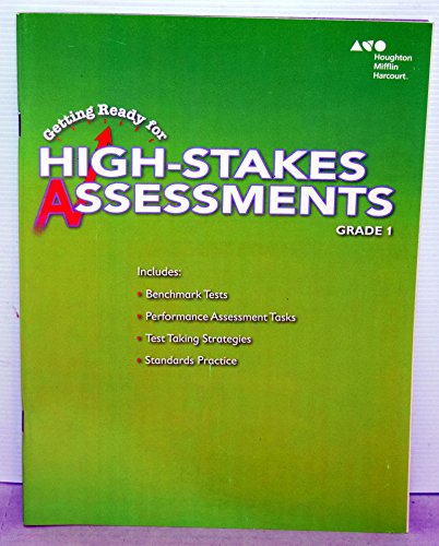 Imagen de archivo de Go Math! Grade 1: Student: Getting Ready For High-Stakes Assessments: Consumable Student Softcover (2014 Copyright) a la venta por ~Bookworksonline~