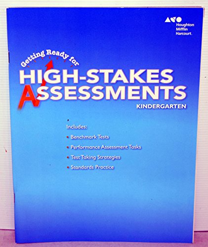 Imagen de archivo de Houghton Mifflin Harcourt Go Math! Grade K: Getting Ready For High-Stakes Assessment (2014 Copyright) a la venta por ~Bookworksonline~
